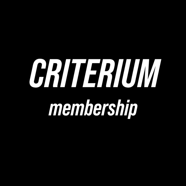 Criterium 2026