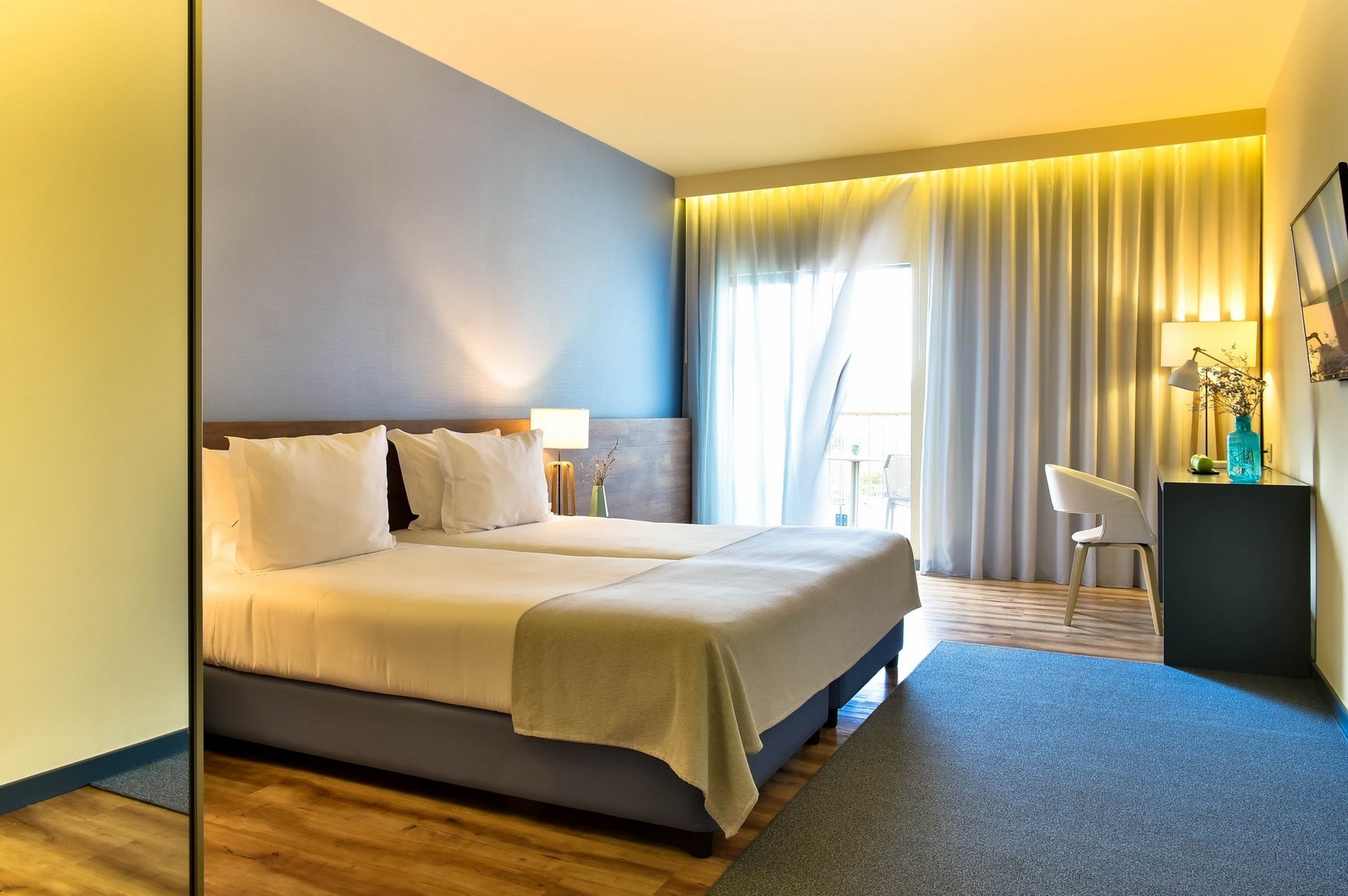 Twin room at Prime Energize Hotel